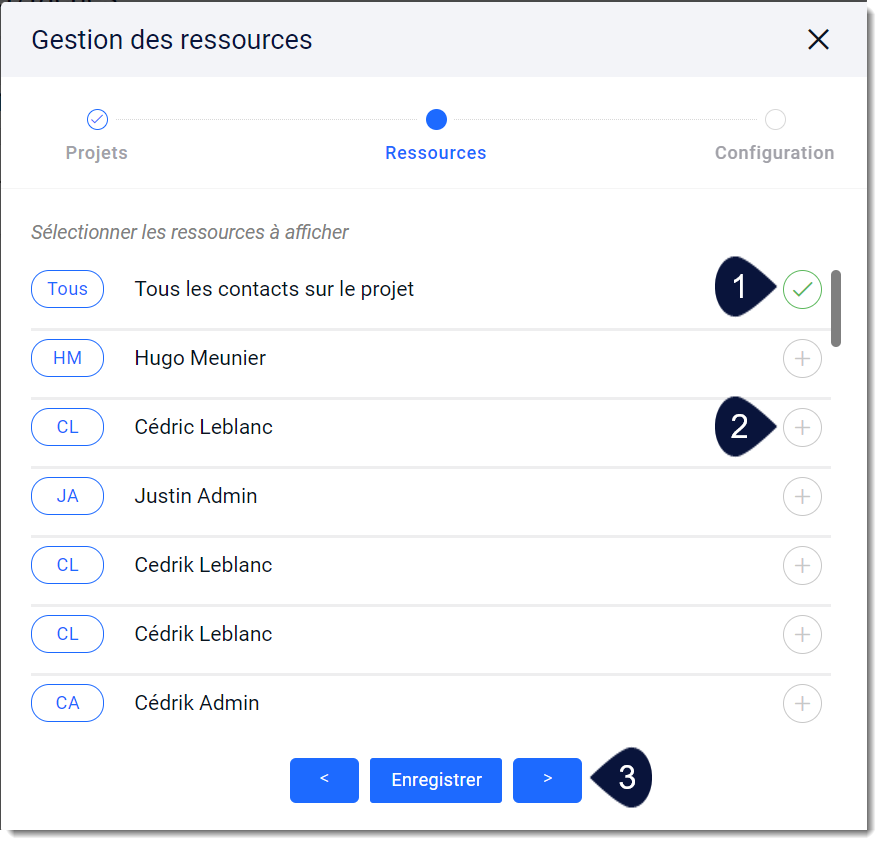 Gestion des ressources – Aidi